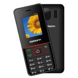 Karbonn K121i Dual Sim Keypad Mobile Phone | Black Red
