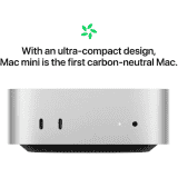 Apple Mac Mini M4 Chip Mini Tower | 10 core GPU Graphics | 24 GB | 512 GB SSD | Silver | MCYT4HN/A
