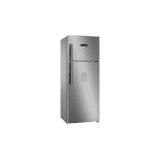 BOSCH Series 4 Double Door Convertible Refrigerator | 334 L | 2 Star | Frost Free with VarioInverter Compressor | Shiney Silver | CTC35S02DI