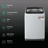 LG Fully Automatic Top Load Washing Machine | 8 kg | 5 Star | Silver | T80SNSF1Z.ASFQEIL
