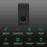 Sony Wireless Subwoofer | Black | SA-SW3//M E12
