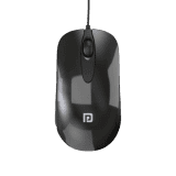 Portronics Toad 26 Wired Optical Mouse | Black | POR 1630