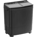 Bosch Semi Automatic Toploader Washing Machine | 8 Kg | Black | WJG803S0IN