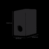 Sony Wireless Subwoofer | Black | SA-SW3//M E12