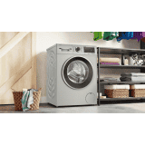 Bosch Fully Automatic Front Load Washing Machine | 10 kg | Silver inox | WGA254AXIN