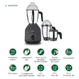 Philips PRO Mixer Grinder | 750 | 3 Jars | Silver Black | HL7757/00