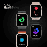 Fire Boltt Edge Bluetooth Calling Smart Watch | AMOLED | 1.78 Inch | Champagne | BSW115