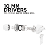 boAt BassHeads 100 Wired Headphones | White