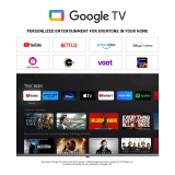 Panasonic Smart LED Google Tv |  108 cm (43 Inch) | 4K Ultra HD | Black | TH 43MX740DX