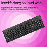 HP Wireless Keyboard | Black | K160