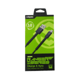 Salpido Ranger Braid Series | 25W | Type C To Lightning Data Cable | Black | SDC 20 C -L