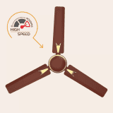 Polycab VIVA DLX Ceiling Fan | 1200 mm |  Luster brown