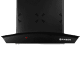 Faber Hood Ace Pro Wall Mounted Chimney | 3D | 90 cm | Black | HC PB FL BK
