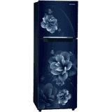 Samsung Frost Free Double Door Refrigerator | 236 L | 2 Star | Camellia Blue | RT28C3022CU/HL