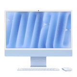 Apple iMac | M4 Chip | 4.5K Retina Display | 16GB | 256GB |  24 Inch | Blue | MWV13HN/A