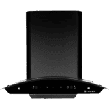 Faber HOOD SUNNY Auto Clean Wall Mounted Chimney | 1200 CMH | Black | HC SC BK 60