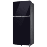 Samsung Frost Free Double Door Refrigerator | 396 L | 2 Star | Black Glass | RT41DB6A4B22HL