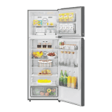 Haier Frost Free Double Door Convertible Refrigerator | 358 Litres | 3 Star | Triple Inverter Technology | Inox Steel | HRF-4083BIS-P