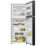 Samsung Frost Free Double Door Refrigerator | 396 L | 2 Star | Black Glass | RT41DB6A4B22HL