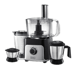 Black & Decker Juicer Mixer Grinder | 800 W | 3 Jars | Grey | BXFP8001IN
