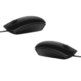 Dell MS116 Wired Optical Mouse | 1000DPI | LED Tracking | Black