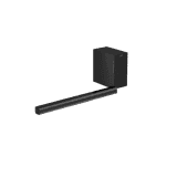 Philips Audio Soundbar | 80W | Wireless Subwoofer for Extra Deep Bass |  2.1 Channel | Black | TAB4319/94