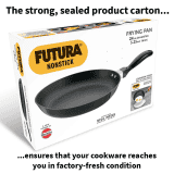 Hawkins Futura Non Stick Fry Pan | Aluminium | Black | NF24