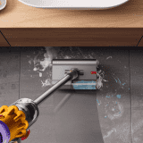 Dyson V12S Detect Slim Submarine Wet And Dry Vacuum Cleaner | Yellow & Nickel