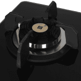 Faber Maxus Glass Automatic Hob | 3 Burners | Black | HT803 CRS BR CI AI