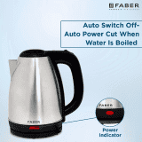 Faber Electric Kettle | Stainless Steel | 1.8 L