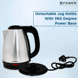 Faber Electric Kettle | Stainless Steel | 1.8 L