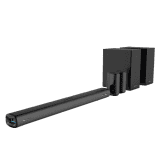 Zebronics Juke bar 9900 | Wireless Subwoofer & Satellite Bluetooth Soundbar | 725 W | 5.2.4 Channel |  Dolby Atmos |  DTS X | Black