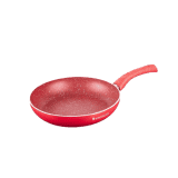 Wonderchef Granite Non Stick Fry Pan | 24 cm  | 1.8 L  | Red
