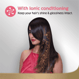 Philips Hair Straightener | Kerashine Ceramic Plates with Silkprotect Technology | Pink | BHS378/10