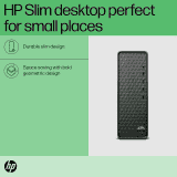 HP Slim Desktop | Intel Core i5 12400 | 8 GB  | 512 GB SSD |  UHD Graphics 730 |  Dark Black |  S01-PF2123IN
