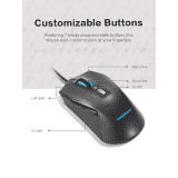 Lenovo Ideapad M100 RGB Wired Optical Gaming Mouse | Black