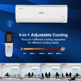 Voltas Inverter Split AC | 1.5 Ton | 5 Star | White | SAC 185V VECTRA ELITE