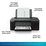 Canon PIXMA Ink Tank Printer | Single Function | Black |  G1737