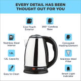 Butterfly EKN Electric Kettle  | 1.8 L | Black