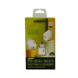 Salpido 45W Dual Port C To C Charger | White | GD-WC05