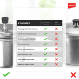 IMPEX ECO 2 Induction Bottom Pressure Cooker | 2 L | Silver