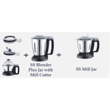 Panasonic MONSTER Mixer Grinder | 750 W | 3 Jar | Blue | MX AE375