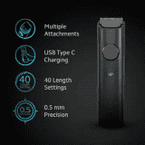 MI Xiaomi Grooming Kit Trimmer | Black | XMGHT2CKITLF