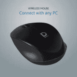 DSelect by Dell DS320 Wireless Optical Mouse | 2.4GHz | Black