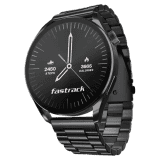 Fastrack Dezire FX1 Luxury Metal Smartwatch | UltraVU HD Display | 1.38 Inch | Black