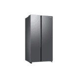 Samsung Smart Conversion Side By Side Refrigerators | 653 L | 2 Star | Refined Inox | RS76CG80X0S9/HL