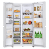 LG 650 L Side by Side Refrigerator | 3 Star | Frost Free | Moon Knight | GL-B257DMK3