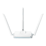 D Link R04 N300 Eagle Pro AI Router | Advance Parental Control with Voice Control Assistant | White