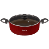 Impex ISP-2411 Aluminium Sauce Pan1 Piece | Maroon