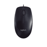 Logitech M90 Wired USB Mouse | Ambidextrous PC | Black